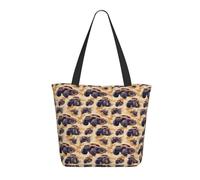 GVYGVY Sac fourre-tout de voyage pour femme - Sac à main léger avec imprimé camion tout-terrain cool pour infirmière, plage, grand sac à main tendance avec fermeture éclair