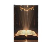 GVYGVY Serviettes de golf pour homme et femme - 61 x 40,6 cm - Imprimé livre lumineux n° 16 - Serviette absorbante à séchage rapide pour balle de nettoyage et sac de club - Accessoires avec mousqueton