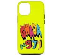 Gwada 971 Belle idee Cadeau Souvenir de la Guadeloupe Coque pour iPhone 12/12 Pro