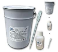 Gwarez Lab Gelcoat Blanc 5 Kg Gel Coat Bateau + Catalyseur + Pipette de Dosage.