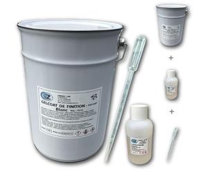 Gwarez Lab Gelcoat Blanc 5 Kg Gel Coat Bateau + Catalyseur + Pipette de Dosage.