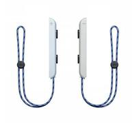 GWAWG 1 Pair Switch Controller Wristband, Grayish Blue Adjustable Gamepad Strap with Automatic Lock, Portable Replacement Accessories, for Nintendo Switch Game, Keep Smoothly and Safely
