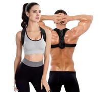 GWAWG 2 Pièces Correcteur de Posture Confortable, Redresseur de Dos pour Soulager Les Douleurs Lombaires, Soutien confortable pour le haut du dos, redresse le dos et les épaules pour Homme et Femme