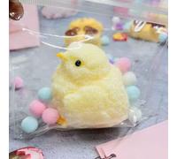 GWAWG 2 Pièces jouet de décompression de poulet, jouet de soulagement du stress de poulet, jouet de compression en forme de poulet, jouets squishy super doux, jouet de simulation de pincement de poule