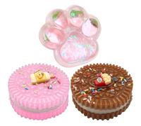 GWAWG 6Pcs Jouets Squishy Mini Mignons, Mochi Squishy Soft Patte de Chat, Jouets Anti-Stress, Jouets à Presser pour Enfants et Adultes, Jouets de Détente et Cadeaux Kawaii, Jouets Mignons (2)