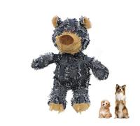 GWAWG Fussbudget Jouet Grinçant pour Chien,Fussbudget Jouet Grinçant,Jouets pour Chien durables et grinçants,mâcheurs Jouets en Peluche incassables pour Animaux de Compagnie (Bleu)