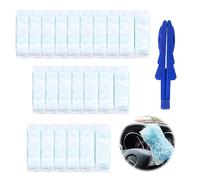 GWAWG Lot de 20 recharges de plumeau pour Flash - avec 1 poignée d'extension - pour Nettoyage