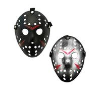 GWAWG Masque D'Horreur pour Adultes, 2 PCS Masque Halloween, Costume D'Halloween, Déguisement De Pirate Informatique