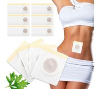 GWAWG Patch Ventre PlatPatchs Amincissants pour Perdre du Poids, Brûleur de Graisses Abdominales, Amaigrissement Et Perte De Poids Patch Nombril,Taille de Graisse Abdominale, Anti - Cellulite (60)