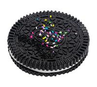 GWAWG Squishy Géant Jouet Anti-Stress Biscuit Taba Yoyo Fufu Mochi Squishy Kawaii en TPR Ultra Doux Biscuit Stress Relief Fidget Toy Enfants et Adultes Accessoire Sensoriel et Relaxant (Noir)