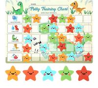 GWAWG Tableau de récompenses pour l'apprentissage de la propreté chez les enfants autocollants réutilisable Encourager les bonnes habitudes chez les tout-petits pour la maison et l'école