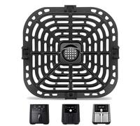 GWBSXM Accessoires pour friteuse à air comprimé Instant Pot Vortex 6 en 1 5,7 QT Gourmia GAF735 6 QT, plateau de rechange pour friteuse à air, plaque de gril, plaque de râtelier, passe au