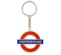 GWC London Underground Roundel Underground Porte-clés en caoutchouc, Comme indiqué sur la photo, S, Moderne