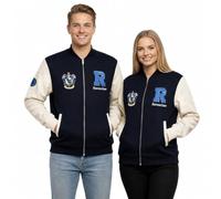 GWCC Harry Potter Varsity Veste de baseball unisexe avec blasons et broderies de la maison 5 motifs Poudlard Tailles XS à 2XL