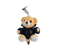 GWCC Porte-clés Harry Potter avec ours en peluche sous licence Harry Potter, Gryffondor, Serpentard, Serdaigle, Poufsouffle avec écusson imprimé et hibou Hedwige, Peluche., taille unique