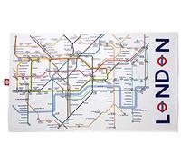 GWCC TFLTM6101 Torchon Motif Carte du metro de Londres sous Licence