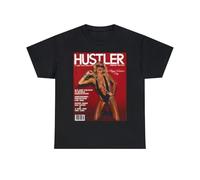 GWDBBNQZ Missing Persons Dale Bozzio on The Cover of Hustler Men's Tshirt Black 3XL