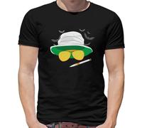 GWDBBNQZ Peur Et Parano T-Shirt Las Vegas Culte Film 90's Film Black S