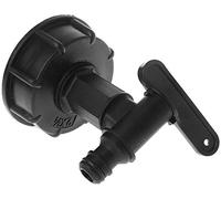 GWEI Raccord Robinet en PVC, pour Cuve IBC 1000L, Raccord Rapide, Connecteur de Tuyau 15 mm