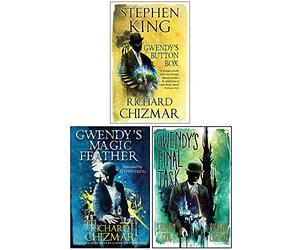 Gwendy's Button Box Trilogy Collection 3 Books Set By Stephen King, Richard Chizmar (Gwendy's Button Box, Gwendy's Magic Feather, [Hardcover]Gwendy's Final Task)