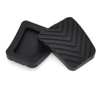 GWENP 2 Pièce Couvercle de Protection de Pédale, pour Kia Sportage 2005 2006 2007 2008 2009 2010 2011 2012 Caoutchouc de Pédale d'embrayage, OEM 32825-36000