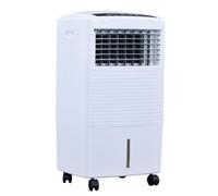 GWFBLID Climatiseur Mobile Silencieux sans Évacuation 15L Refroidisseur par évaporation Entrée d'air sur 3 Côtés 60W 3 Vitesses 7.5H Minuterie 3 Modes Oscillation 120° Ventilateur Refroidisseur d'air