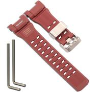 GWG-B1000 Bracelet de montre compatible avec Casio G-Shock GWG-B1000-3AJF GWG-B1000EC-1AJF GWG-B1000-1A4JF GWG-B1000-1AJF Master of G Series (rouge)