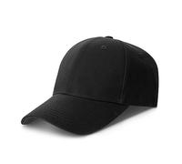 GWHOLE Casquette de Baseball Noire, Casquette de Golf, Hat Hip Hop, Chapeaux à la Monde Unisexe Homme Femme pour Toutes Saisons Eté Hivers