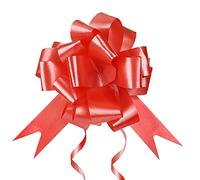 GWHOLE Lot de 60 Nœuds Automatiques Nœuds Rubans à Tirer pour Noël Mariage Fête Décoration de Voiture Maison Fleuriste Cadeaux Emballage Anniversaire