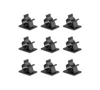 GWHOLE Lot de 60 serre-câbles adhésifs réglables pour bureau, voiture, maison