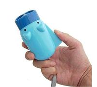 Gwill Lampe torche dynamo 2 LED style cochon mignon avec dynamo, lampe torche sans batterie, pour le sport, le camping, couleur aléatoire