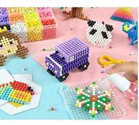 Gwill Magic Spray Eau Perles de Sticky perler Perles Fun Couleur Fusion Craft Perles Jouets pour Enfants Ensemble Complet 15 Couleur 2500 pcs