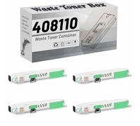 GWJJMK 408110 M90810 Boîte de Toner usagé, conteneur de Remplacement Compatible pour imprimante pour Ricoh SP C352DN, C361SFNw, C360DNw, C360SFNw, C360SNw, fiabilité et longévité 4 Pack