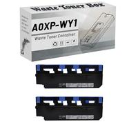 GWJJMK A0XPWY1 A0XP-WY1 Boîte de Toner usagé Conteneur de Remplacement Compatible pour imprimante pour Konica Minolta C452 C552 C552DS C652 C652DS C654 C654e C659 C754 C754e C759 2*Black