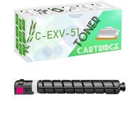 GWJJMK C-EXV-51 C-EXV51 CEXV51 51 Remplacement de Cartouche de Toner Compatible pour Canon ImageRunner Advance C5535 C5540 C5550 C5560 Imprimante Petite capacité Magenta