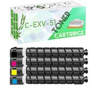 GWJJMK C-EXV-51 C-EXV51 CEXV51 51 Remplacement de Cartouche de Toner Compatible pour Canon ImageRunner Advance C5535 C5540 C5550 C5560 Imprimante Petite capacité 1 Set