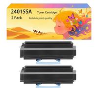 GWJJMK Ensemble de Cartouches de Toner Haute capacité Compatible 24015SA Fonctionne pour Les imprimantes E230 E232 E232t E232n E234 E234n E240 E332E340 E342 2 Pack Black