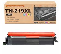 GWJJMK Ensemble de Cartouches de Toner Haute capacité compatibles TN-219XL TN219XL Fonctionne avec Les imprimantes L3220CDW 3220CW 3240CDW 3280CDW 8240CDW MFC-L3760CDW 8340CDW 8390CDW 1*Black
