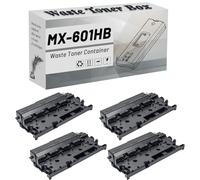 GWJJMK MX-601HB MX601HB Boîte de Toner usagé Conteneur de déchets Compatible pour Remplacement d'origine pour imprimantes pour Sharp MX-6500n MX-6580N MX-7090N 7500n 7580N 8090N 4 Black