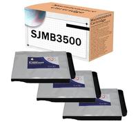 GWJJMK SJMB3500 3500 Collecteur D’Encre De Déchets De Cartouche D’Entretien Compatible avec pour Epson TM-C3500 TM-C3510 TM-C3520 Imprimante, Cartouche De Collecte De Déche 3 Pack