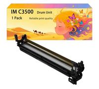 GWJJMK Unité de Tambour à Haut rendement Compatible D0BM2215 D0BM2216 pièce de Rechange pour Ricoh imprimantes IM C3000 C3000A C3500 C3500A C4500 C4500A C5500A C6000, unité d'imagerie avec 1*Black