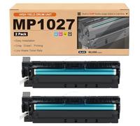 GWJJMK Unité de Tambour à Haut rendement Compatible MP1027 Remplacement pour Les imprimantes pour Ricoh MP1022 1027 2022 2027 1032 2032 2205 unité d'imagerie pour Cartouche de Tambour 2*Black
