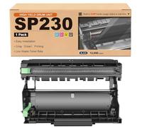 GWJJMK Unité de Tambour Haute capacité Compatible SP230 Remplacement pour Les imprimantes pour Ricoh SP230DNW SP230FNW SP230SFNW unité d'imagerie pour Cartouche de Tambour 1*Black