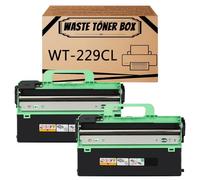 GWJJMK WT-229CL WT229CL 229CL 229 Boîte De Toner Usagé Compatible avec Les Imprimantes pour Brother HL L3280CDW L3220CW L8245CDW L8245CDW MFC L3780CDW L8395CDW L3765CDW 2 Pack