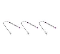 GWJKG 3 x USB Lamp Flexible Neck Light for Desk and Laptop, Eye-Safe, Long-Life Energy Saving