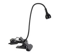 GWJKG 360 degrés Aliptable USB Clip Lampe Protection des Yeux Léman avec Un Interrupteur de Cou Flexible pour la Lecture du lit à Votre Bureau Blanc Clair Noir