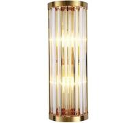 GWJKG American Moderne Crystal Murce Luxury Mur Light Mounted Vanity Wall Lampe with / E14 Base for Hallway Living Room Kitchen Bedroom Bathroom