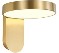 GWJKG Application LED intérieure Lampe en Or Moderne 12W Lémière Murale Chevet Chambre Coucher, Mont Mural à 1 Lumière sur Miroir pour l'escalier, Salon, Couloir, Le Balcon, l'éclairage de