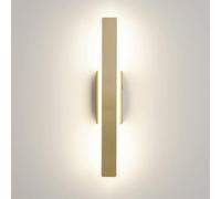GWJKG Application Moderne avec Cadre Fer Rectangle, luminaire Mural dimmable en Trois Couleurs, Lampe Murale Minimaliste intérieure pour Chambre, hôtel, Couloir, Salon, éclairage d'accent Maison