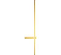 GWJKG Appliques de Lampes murales, d'éclairage Mural géométrique linéaire Moderne, lumière Murale intérieure pour Le Salon, Fond télévisé, Chambre à Coucher, décoration du Couloir (Or, 92,5 cm)